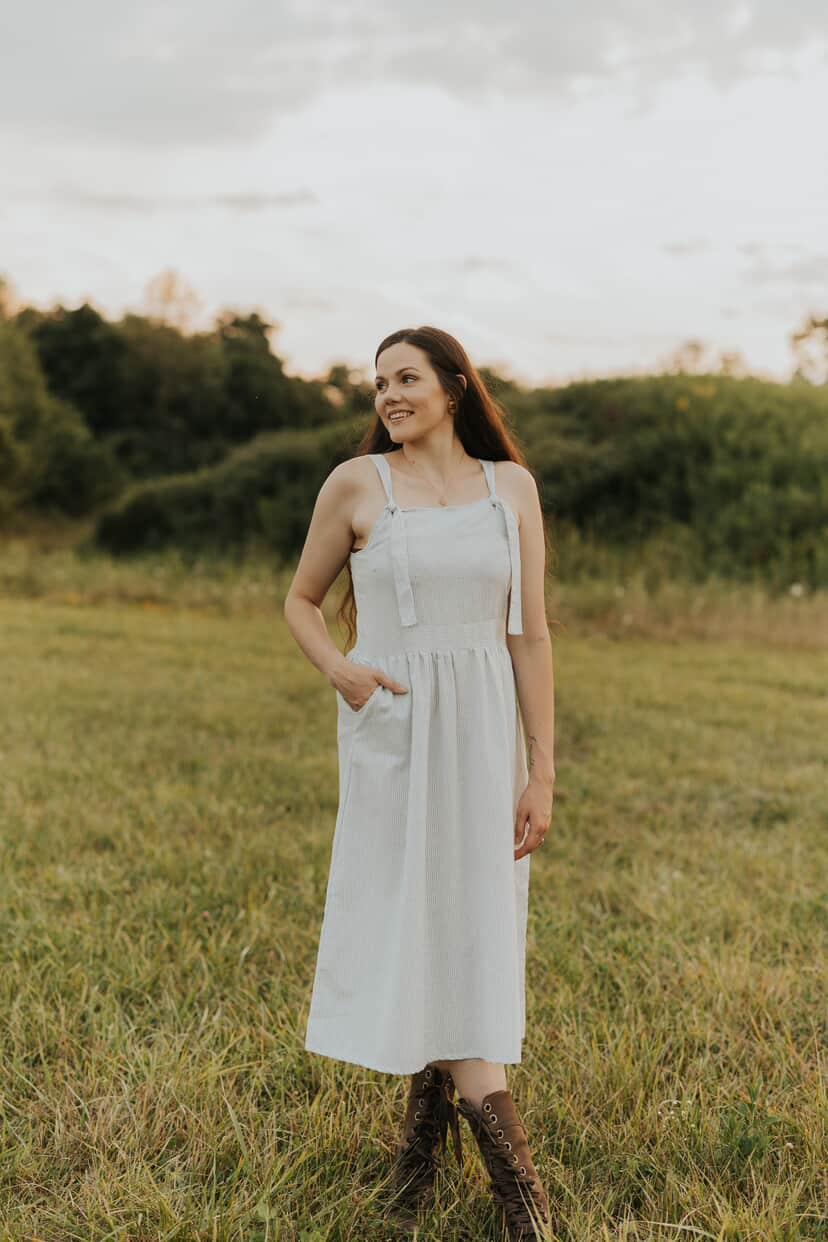 Poppy Overall Dress