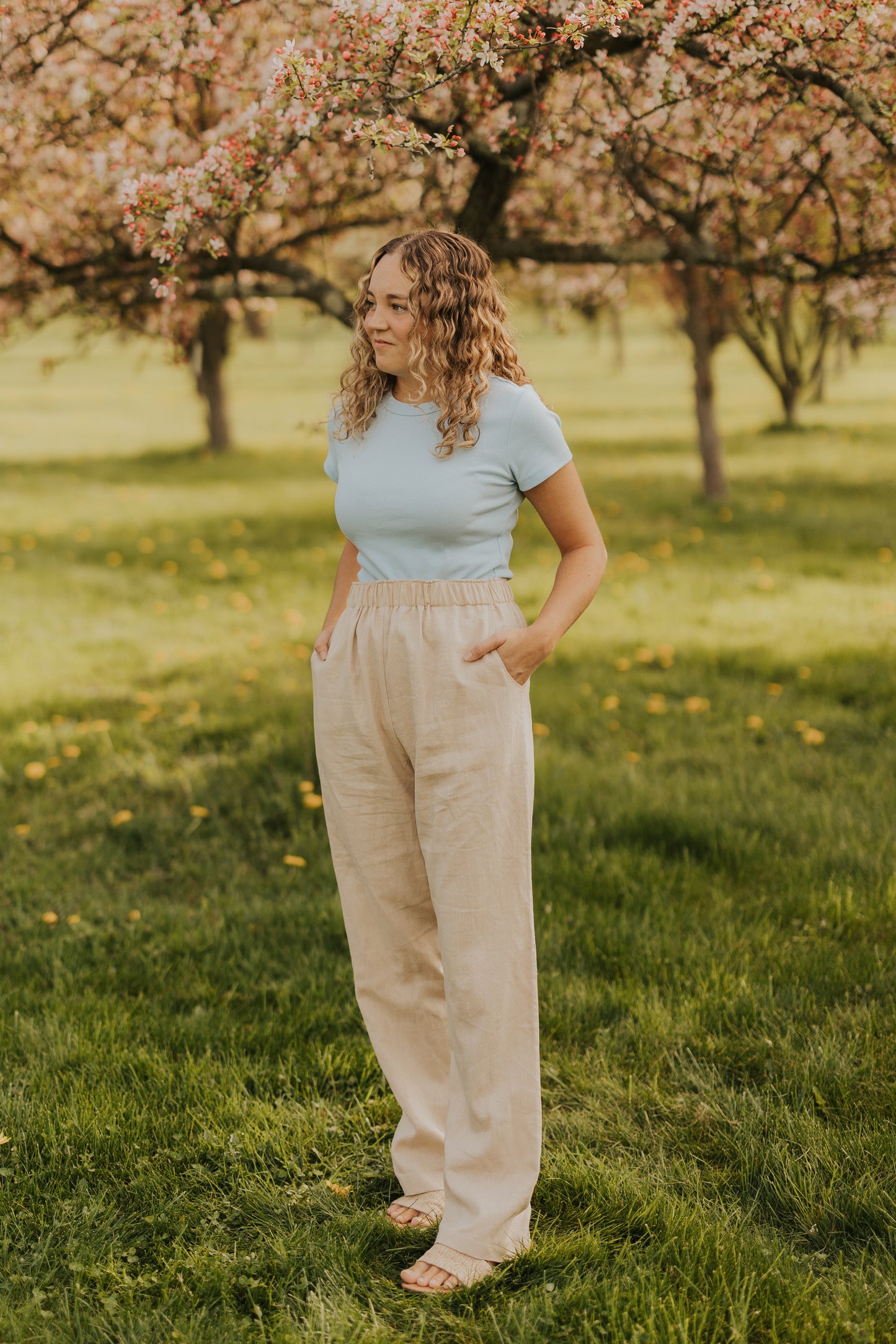 High Waisted Mae Pants
